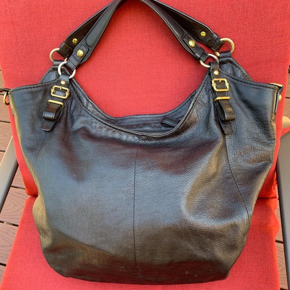 COACH Madison Black Leather Bag - Picture 10 of 16